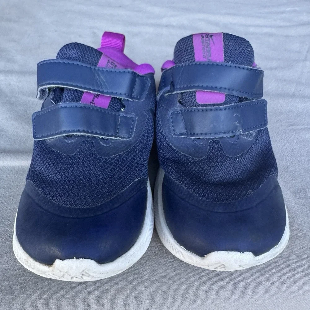 Size 7c - Nike Star Runner Toddler Navy Blue Sneakers Shoes DA2778-404